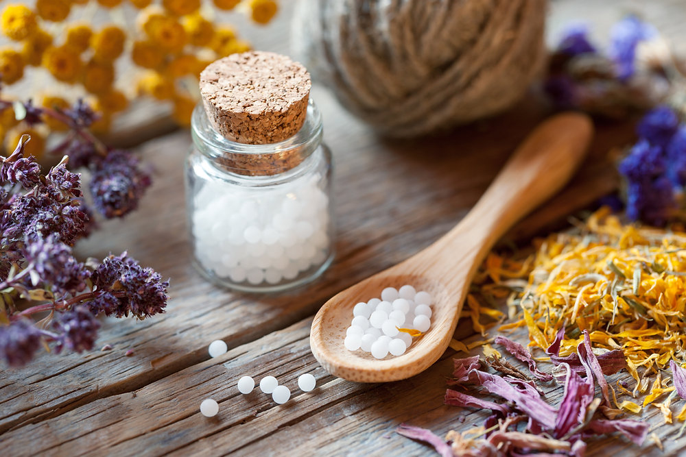 Homeopathic remedies - high dilution